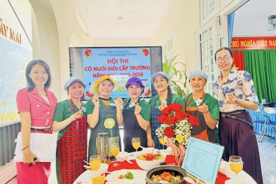HỘI THI “CÔ NUÔI GIỎI” NĂM HỌC 2025 -2026
