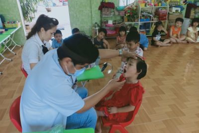 Khám sức khỏe đầu năm cho trẻ năm học 2022-2023