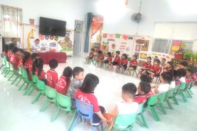 HOẠT ĐỘNG KHÁM SỨC KHỎE ĐỊNH KỲ CHO TRẺ Ở TRƯỜNG MẦM NON BÌNH TÂN PHÚ