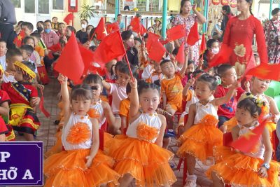 Trường Mầm non Bình Tân Phú tri ân phụ huynh chung tay dọn vệ sinh, chuẩn bị chào đón năm học mới 2025–2026